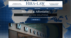 Desktop Screenshot of hiralaw.com